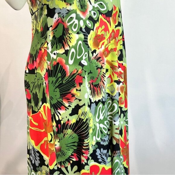 Vintage Early 90s Halter Maxi Summer Dress - Picture 8 of 12